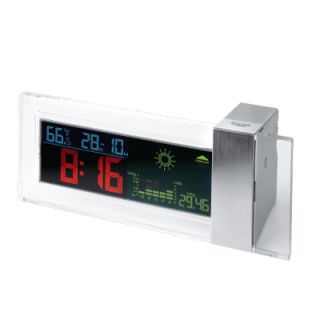 New Desktop Clock Weather Forecast Station Thermometer