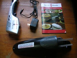 Sonic Blade Electric Carving Knives Cordless With Charger Perfect