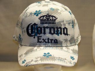 CORONA EXTRA BEER HAT LIDS STYLE HIBISCUS NEW WITH TAGS FREE SHIP LIST