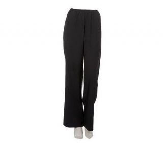 Linea by Louis DellOlio Regular Wide Leg Pull on Pants —