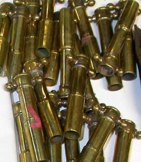Brass Lacquered Extentions for Tuning Cornets Trumpets New Old Stock