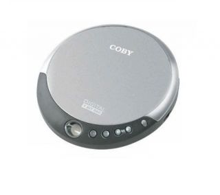 Coby CXCD109SVR Slim Personal CD Player   Silver   E251169