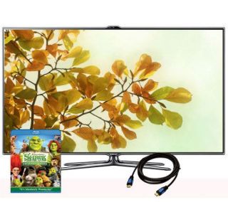 Samsung 60 SMART 3D LED LCD HDTV w/ Bonus HDMICable & Movie