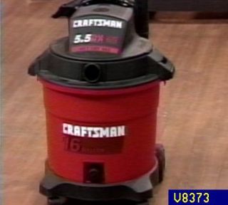 Craftsman 5.5 HP/16 Gal. Wet/Dry Vac with Blower —