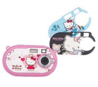 Hello Kitty Youth Digital Camera w/ Changing Face Plates —