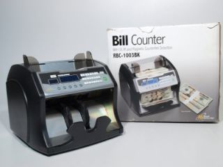  RBC 1003BK Bill Counter with Counterfeit Detection 