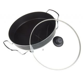 Deni 14 Round Electric Skillet with Glass Lid —
