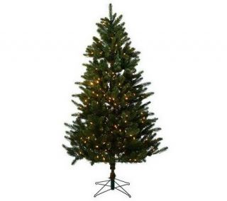 Holiday Bright Lights 7.5 LED Spruce Tree w/One Plug and 5 Year LMW 
