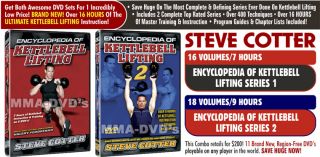 Steve Cotter, Encyclopedia Of Kettlebell Lifting, DVD Kettlebells