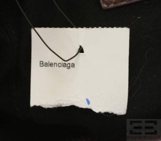 Balenciaga Bordeaux Lambskin Leather City Cross RH Handbag NEW
