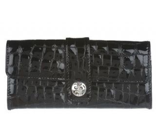 Brighton Twister Large Leather Wallet —