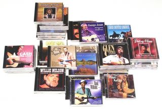 50 Classic Country CD Lot Merle Haggard Willie Nelson