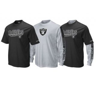 NFL Oakland Raiders Option 3 in 1 Combo T Shirt —