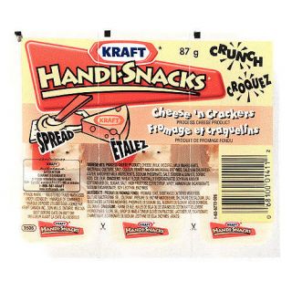  Various Kraft Handi Snacks