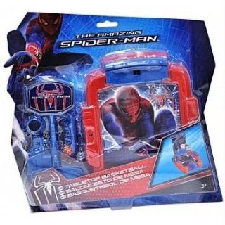 The Amazing Spider Man Table Desk Top Basketball Kit Toy Game Marvel