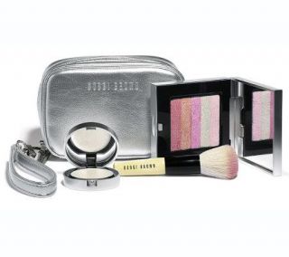 Bobbi Brown Pretty in Pink 3 piece Collection & Zip Case —