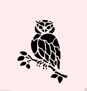 owl Stencil Bird Template Birds Stencils Brand Flexible New 5 x 7