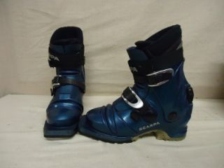 Scarpa T3 Womens Telemark Cross Country Ski Boots 3 Pin XC Size 7 US