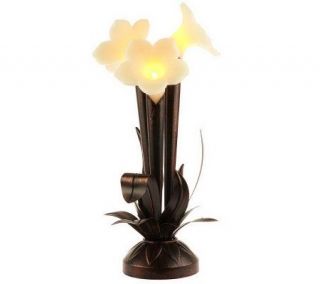 Home Reflections Amaryllis Flameless Candle w/ Timer —