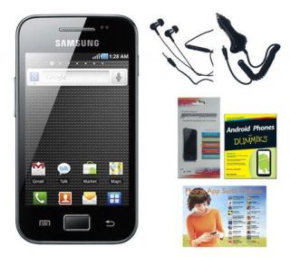 Samsung Galaxy Ace Plus Unlocked Phone w/ AppSuite & More   E264899