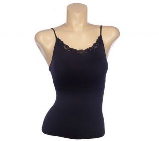 Spanx Adjustable Strap Cami with Lace Detail —