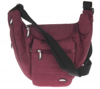 Travelon Crinkle Nylon Expandable Hipster/ Shoulder Bag —