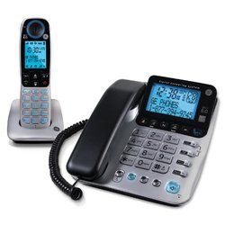 GE 30524EE2 DECT 6.0 Corded Phone with Cordless Handset, Caller ID