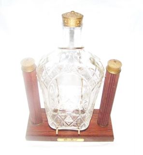 Vintage Crown Royal Whiskey Display Cradle Holder Stand