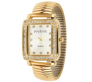 Joan Rivers Look of Luxury Crystal Expansion Watch —
