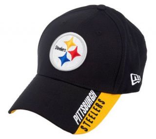 NFL New Era Visor Text Structured Adjustable Hat —