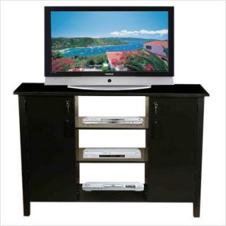 Venture Horizon 47 Two in One TV Stand Media Cabinet Black 2367 21BL