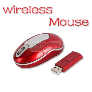 Mini 800DPI USB RF Wireless Cordless Optical Mouse Mice