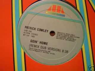Patrick Cowley Goin Home Tech No Logical World 12 1983