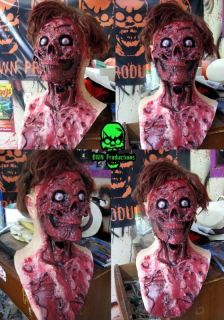 Night of The Creeps Walking Dead Zombie Prop Mask Cosplay Costume