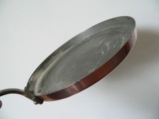  French Villedieu Solid Copper Crepe Galette Pancake Frying Pan
