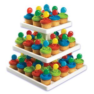 Treat Tree Cupcake Stands Birthday Wedding Square Cake