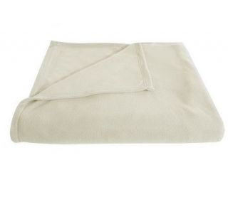 Berkshire Blanket Solid Color Micro Fleece Blanket —