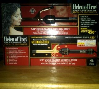 Helen of Troy Professional Curling Iron 5 8 Gold Series