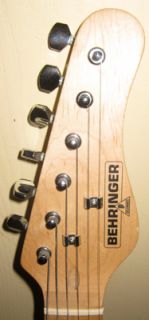 Behringer Strat Black Stratocaster Electric Guitar w/ Maple neck