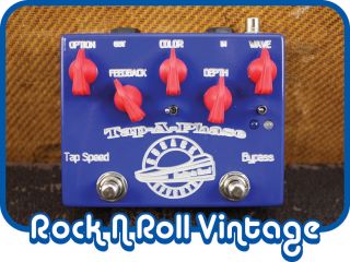 Cusack Effects Tap A Phase Tap Tempo Phaser Pedal