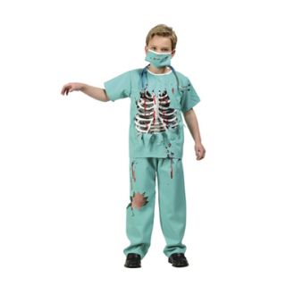 Kids on Kids Doctor Costume Scary Halloween Childs Boys Girls Dr Dentist