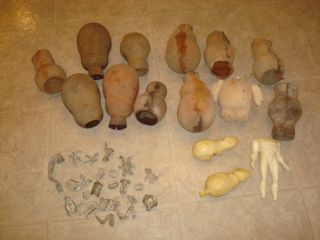 Collection of Vintage Puppet Torso Movie Prop Action Toy Prototype