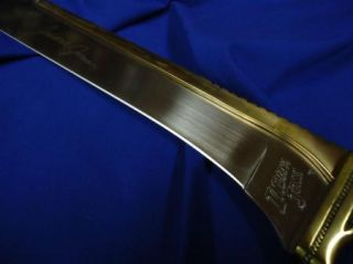United Cutlery Indiana Jones Knife Engraved Bolster Leather Sheath
