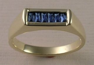 welcome cutting edge gemstones yogo sapphire 10kt yellow gold ring