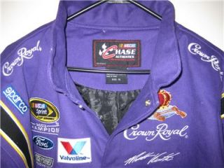 NASCAR Roush Racing Matt Kenseth Crown Royal Jacket XL