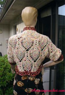 Amazingcrochet Pineapple Shrug Crochet Pattern The Best