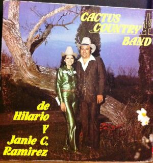  Tex Mex RARE LP Cactus Country Band de Hilario Y 