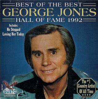Country Music Hall of Fame 1992 by George Jones CD 792014051924