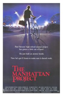 The Manhattan Project Movie Poster 27x41 Original 1986
