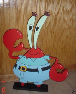 Sponge Bob Mr Crabs Standup Party Decorations Supplies
